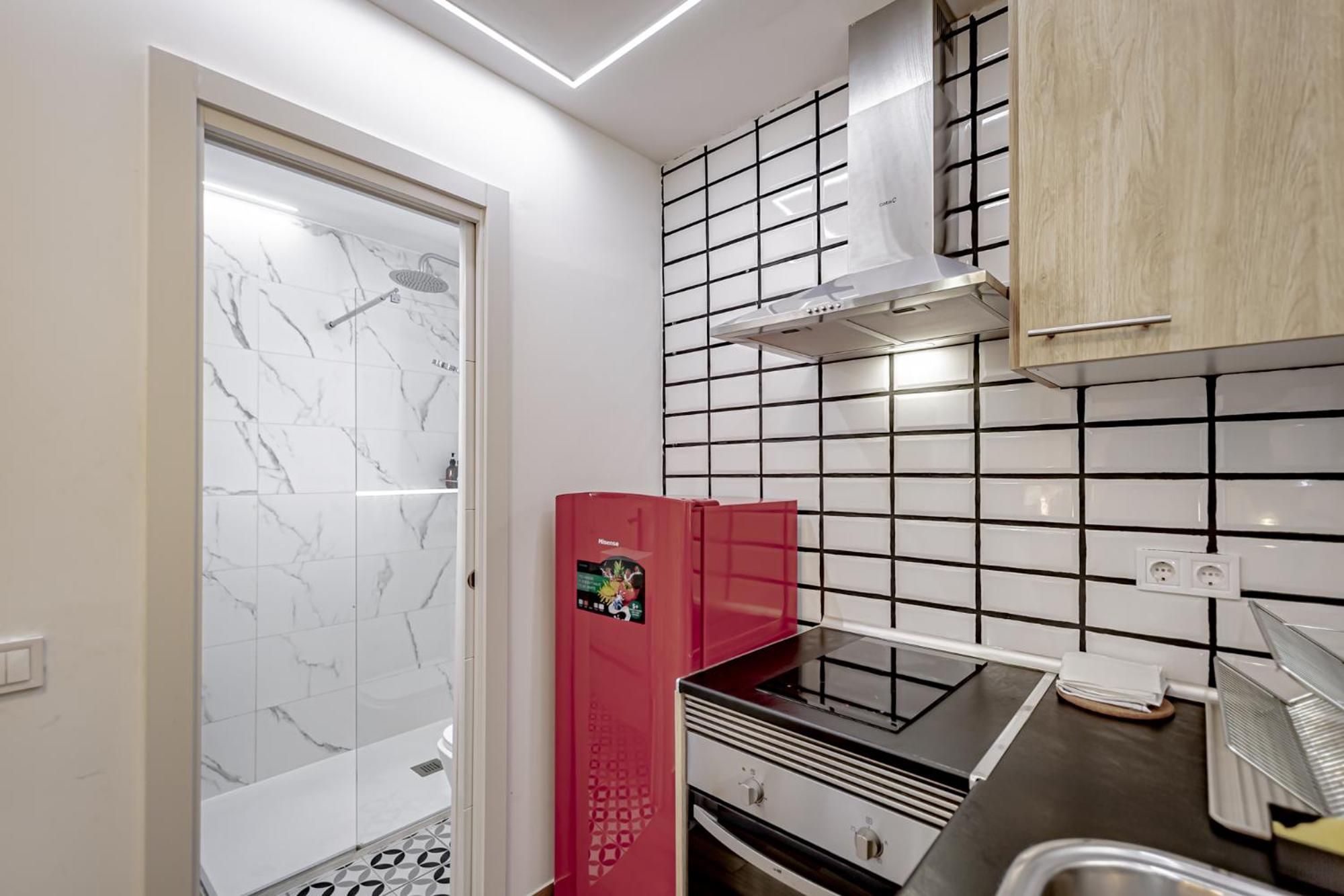 Apartamentos Estrecho Madrid Bilik gambar